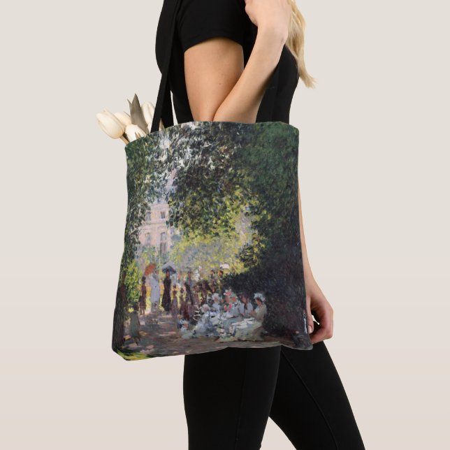 Claude Monet | The Parc Monceau Tote Bag (Close Up)