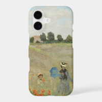 Claude Monet The Poppy Field near Argenteuil Art