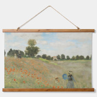 Claude Monet The Poppy Field near Argenteuil Art
