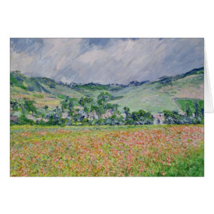 Claude Monet The Poppy Field near Giverny, 1885