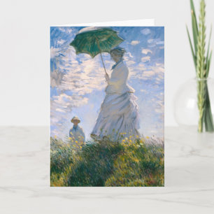 Claude Monet - The Promenade Holiday Card