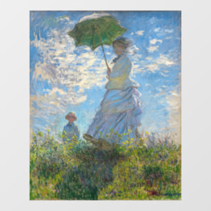 Claude Monet - The Promenade, Woman with a Parasol