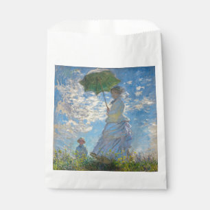 Claude Monet - The Promenade, Woman with a Parasol Favour Bags