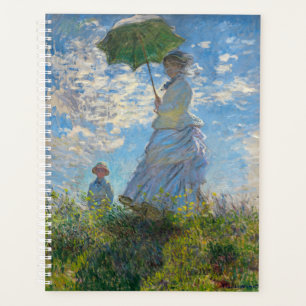 Claude Monet - The Promenade, Woman with a Parasol Planner