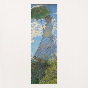 Claude Monet - The Promenade, Woman with a Parasol Yoga Mat