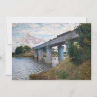 Claude Monet - The Railway Bridge at Argenteuil