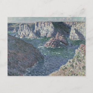 Claude Monet The Rocks at Belle-Ile, 1886 Postcard