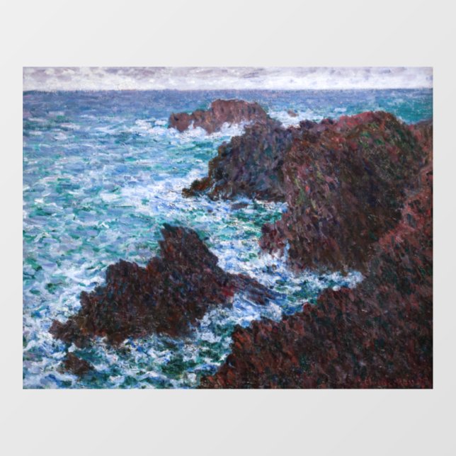 Claude Monet - The Rocks at Belle-Ile, Wild Coast (Sheet)