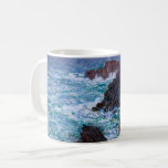 Claude Monet - The Rocks at Belle-Ile, Wild Coast Coffee Mug<br><div class="desc">The Rocks at Belle-Ile,  the Wild Coast / Les rochers de Belle-Ile,  la Cote sauvage - Claude Monet,  1886</div>