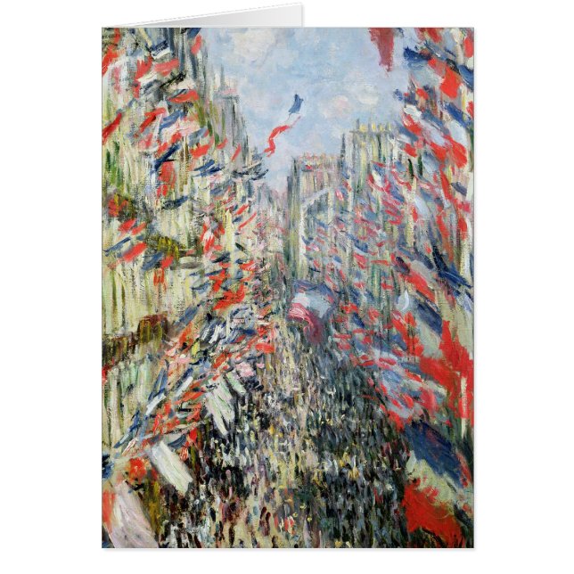Claude Monet | The Rue Montorgueil, Paris (Front)
