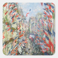Claude Monet | The Rue Montorgueil, Paris