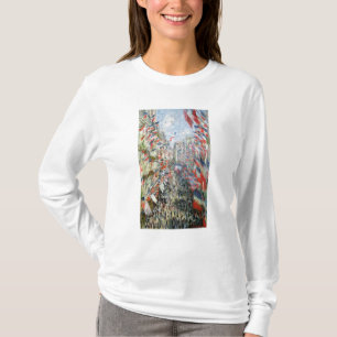 Claude Monet   The Rue Montorgueil, Paris T-Shirt