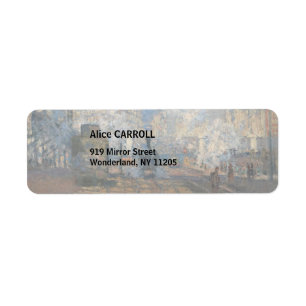 Claude Monet - The Saint-Lazare Station