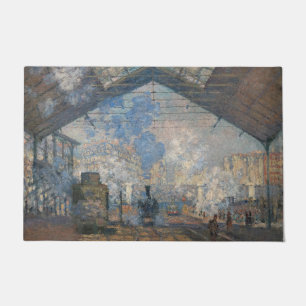 Claude Monet - The Saint-Lazare Station Doormat