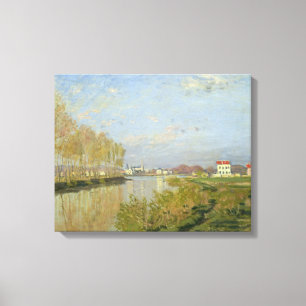 Claude Monet The Seine at Argenteuil, 1873 Canvas Print