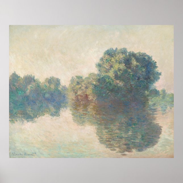 Claude Monet | The Seine at Giverny - 1897 Poster (Front)