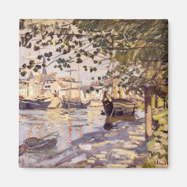 Claude Monet. The Seine at Rouen Magnet (Front)