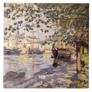 Claude Monet. The Seine at Rouen Tile