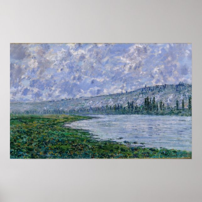 Claude Monet | The Seine at Vetheuil Poster (Front)