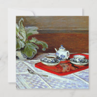 Claude Monet - The Tea Set,