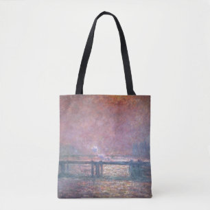 Claude Monet   The Thames at Charing Cross, 1903 Tote Bag