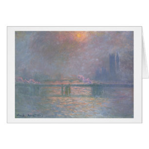 Claude Monet The Thames with Charing Cross
