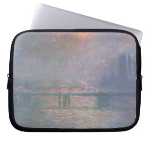 Claude Monet   The Thames with Charing Cross Laptop Sleeve
