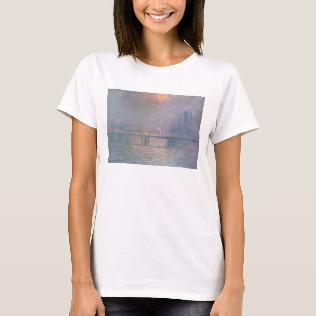 Claude Monet | The Thames with Charing Cross T-Shirt (Front)