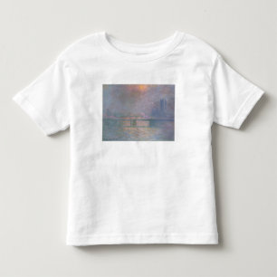 Claude Monet   The Thames with Charing Cross Toddler T-Shirt