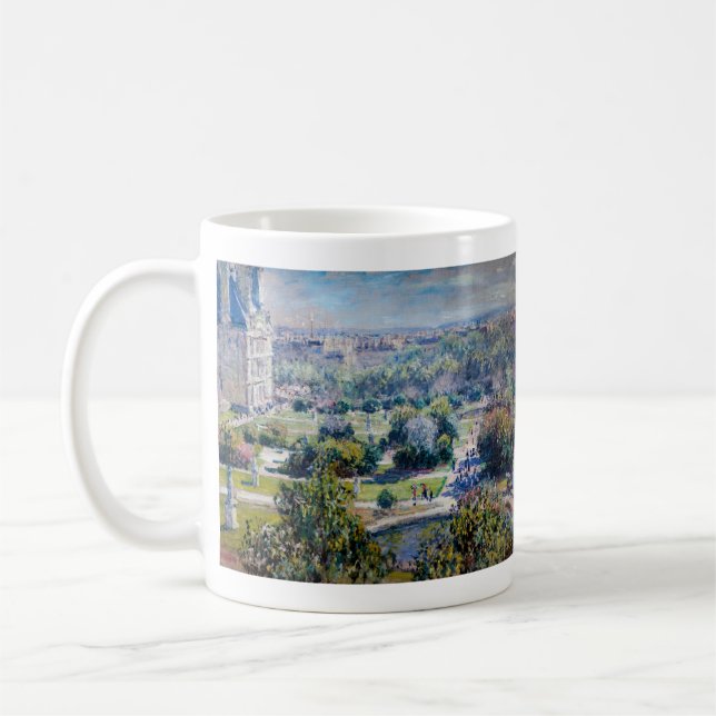 Claude Monet - The Tuileries Gardens Coffee Mug (Left)