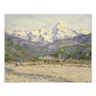 Claude Monet - The Valley of the Nervia Photo Print