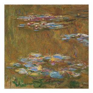 Claude Monet The Water Lily Pond GalleryHD Poster