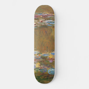 Claude Monet The Water Lily Pond GalleryHD Vintage Skateboard
