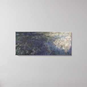 Claude Monet   The Waterlilies The Clouds 1914-18 Canvas Print