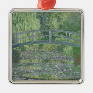 Claude Monet   The Waterlily Pond: Green Harmony Metal Tree Decoration