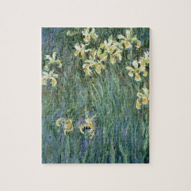 Claude Monet | The Yellow Irises Jigsaw Puzzle (Vertical)