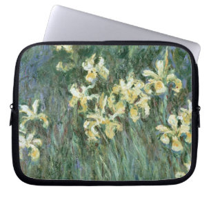 Claude Monet The Yellow Irises Laptop Sleeve