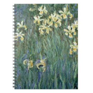 Claude Monet The Yellow Irises Notebook