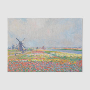 Claude Monet - Tulip Fields near The Hague Tissue Paper
