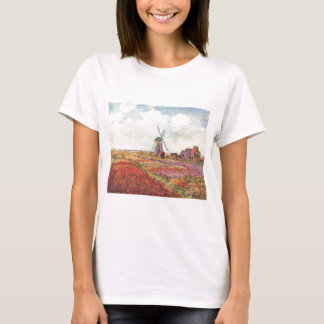 Claude Monet Tulips in Holland T-Shirt