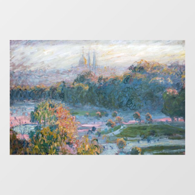 Claude Monet - View of the Tuileries, Study (Sheet)