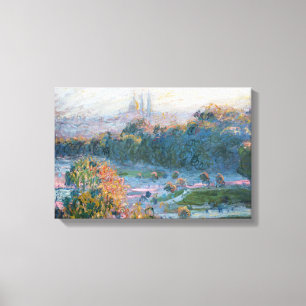 Claude Monet - View of the Tuileries, Study Canvas Print