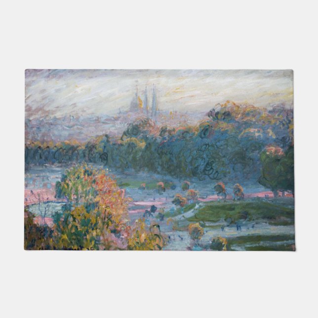 Claude Monet - View of the Tuileries, Study Doormat (Front)