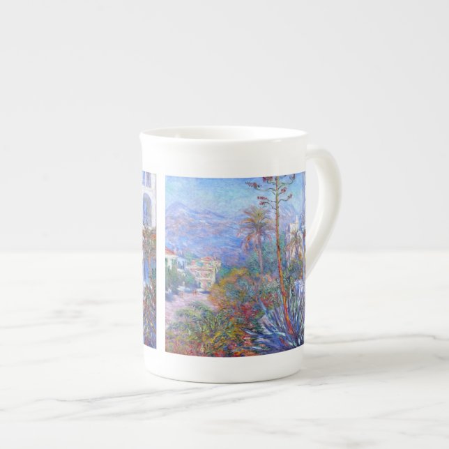 Claude Monet: Villas at Bordighera Bone China Mug (Front Right)