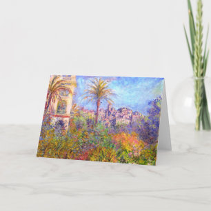 Claude Monet Villas at Bordighera Card