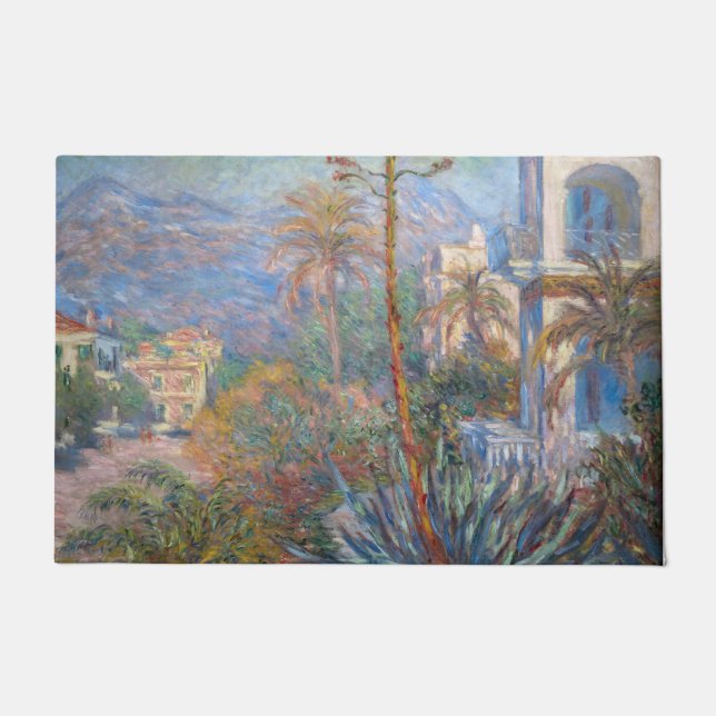 Claude Monet - Villas at Bordighera Doormat (Front)