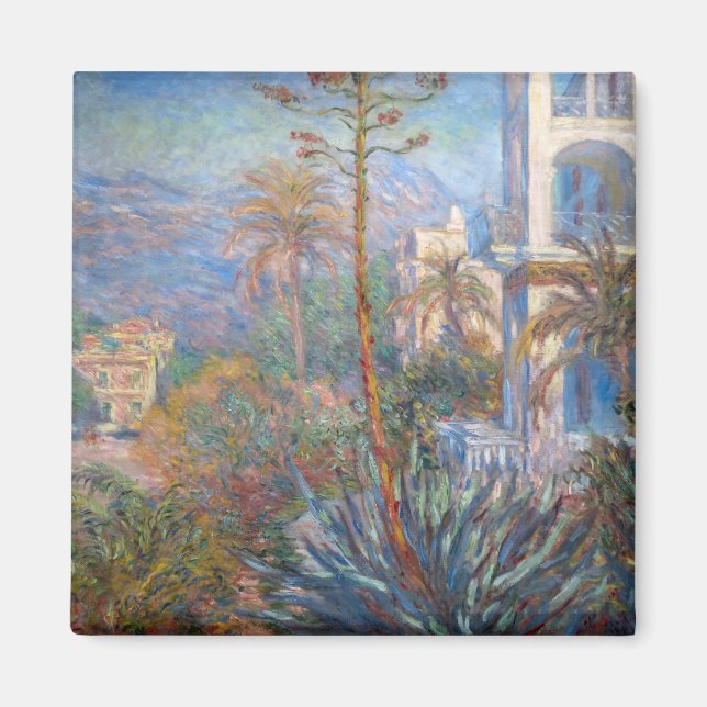 Claude Monet - Villas at Bordighera Magnet (Front)
