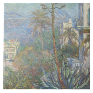 Claude Monet - Villas at Bordighera Tile