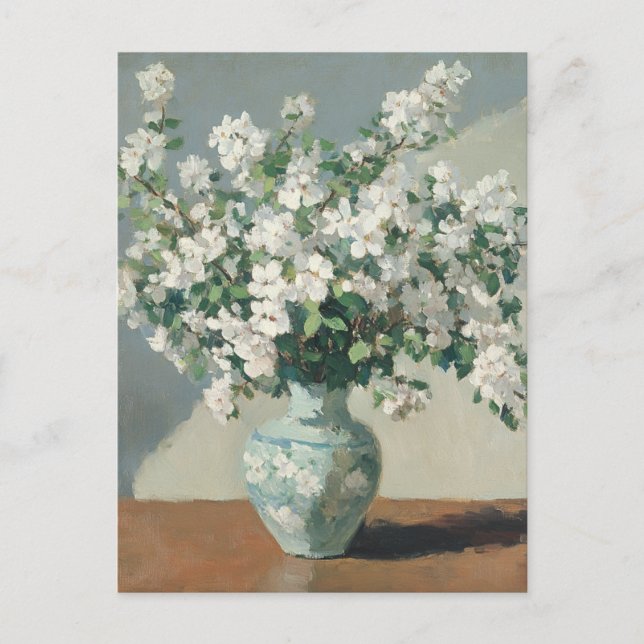 Claude Monet Vintage Postcard (Front)