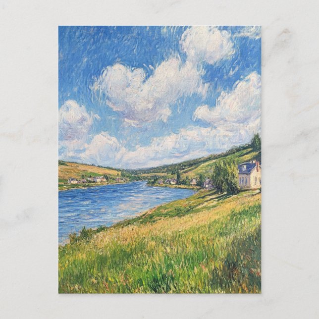 Claude Monet Vintage Postcard  (Front)